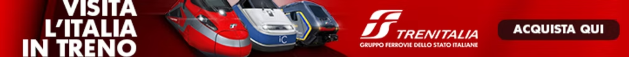 Visit Italy by train — Trenitalia, Gruppo Ferrovie dello Stato Italiane. Buy here.